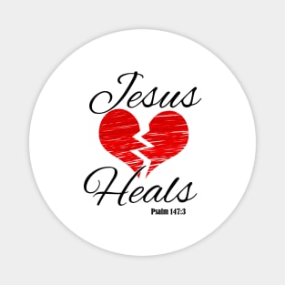 Jesus Heals Magnet